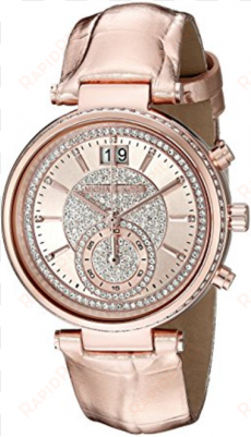 New With Tags & Box! Michael Kors Gold Watch transparent png image