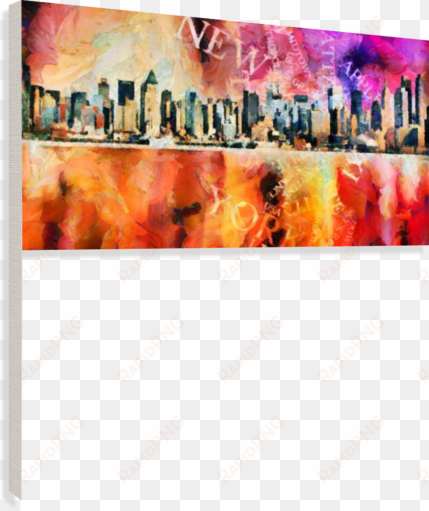 new york canvas print - painting