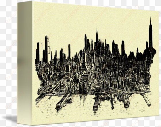 new york city - great big canvas 'new york city 78' as size: 35" h
