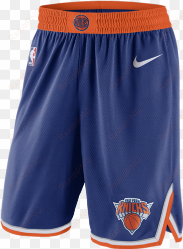 new york knicks nike icon edition swingman nba shorts - ny knicks swingman shorts