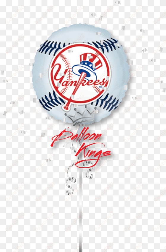 new york yankees ball - 18" mlb new york yankees baseball balloon - mylar balloons