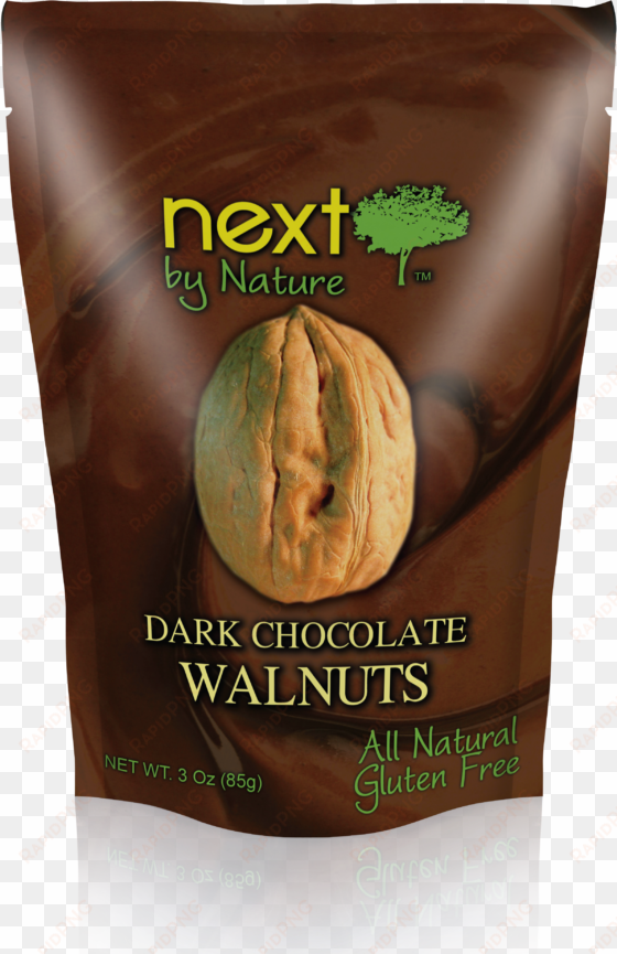 next by nature dark chocolate covered walnuts - chocolate espresso bean box