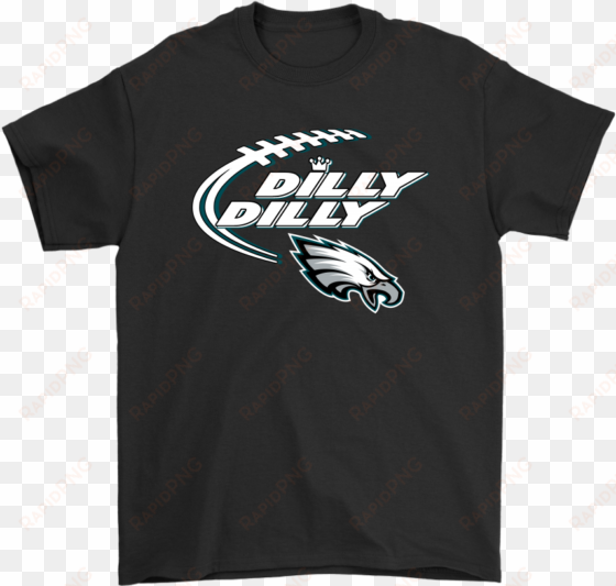 nfl dilly dilly philadelphia eagles football shirts - hong kong souvenir t shirts