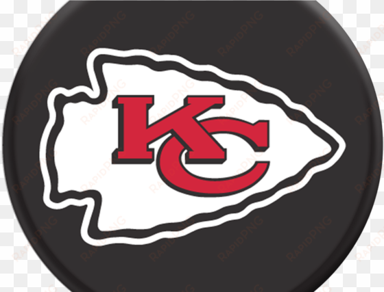 nfl kansas city chiefs logo popsockets grip popsockets - kansas city chiefs