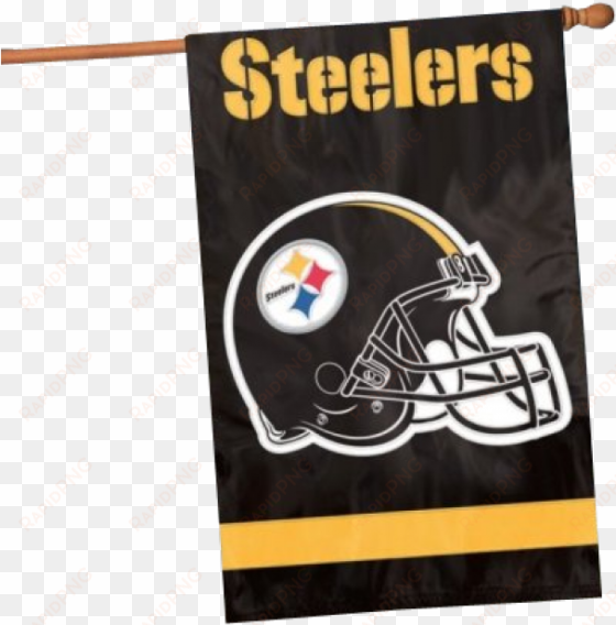 Nfl Pittsburgh Steelers Banner House Flag - Pittsburgh Steelers Cell Wallpaper Hd transparent png image