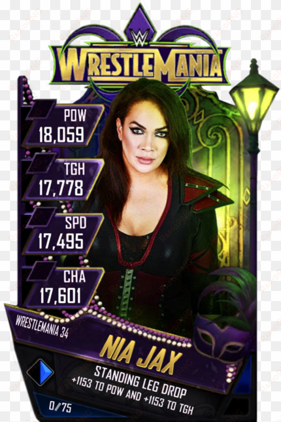 niajax s4 19 wrestlemania34 ringdom - jeff hardy wwe supercard wrestlemania 34 card