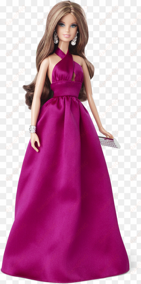nice barbie doll - red carpet barbie