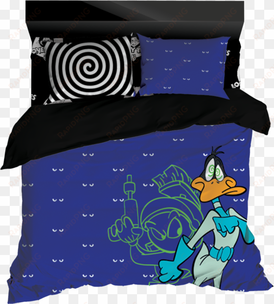 nightmare daffy duck - 3 boyutlu nevresim