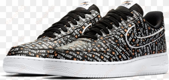 nike air force 1 low lv8 'just do it/black' - nike air force one low lv8