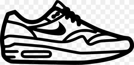 nike airmax svg png icon free download - nike shoe icon png