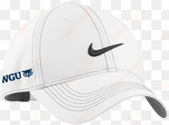 nike golf - custom nike white swoosh front cap