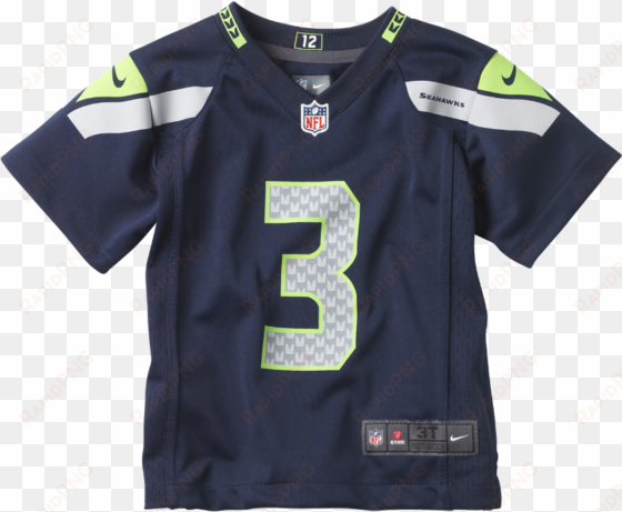 nike nfl seattle seahawks toddler kids' football home - russell wilson t shirt