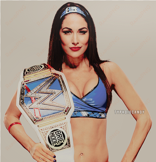 nikki bella and brie bella as the raw and smackdown - brie bella smackdown women's champion