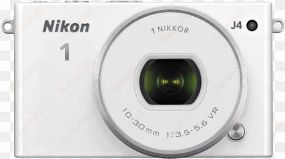 nikon 1 j4 - white + nikkor vr 10-30mm pd-zoom lens