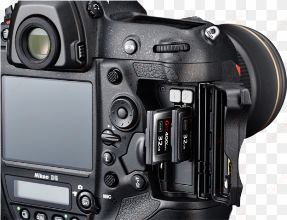 nikon clipart video camera - nikon d5 card slots