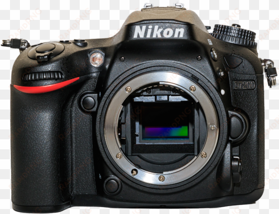 nikon d7200 01-2016 img2 body front transparent - png nikon camera body