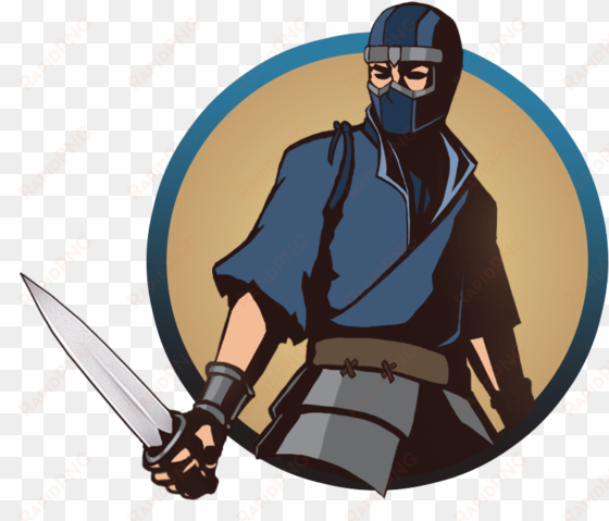 ninja man knives - shadow fight 2 ninja drawing