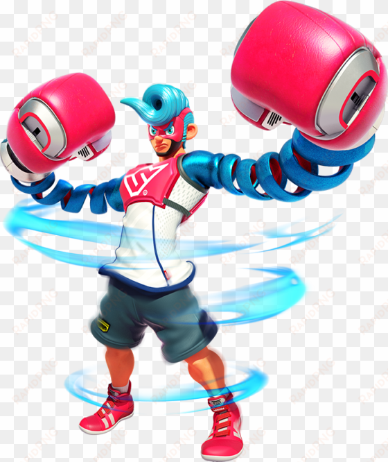 Nintendo Arms Png - Nintendo Arms Spring Man transparent png image