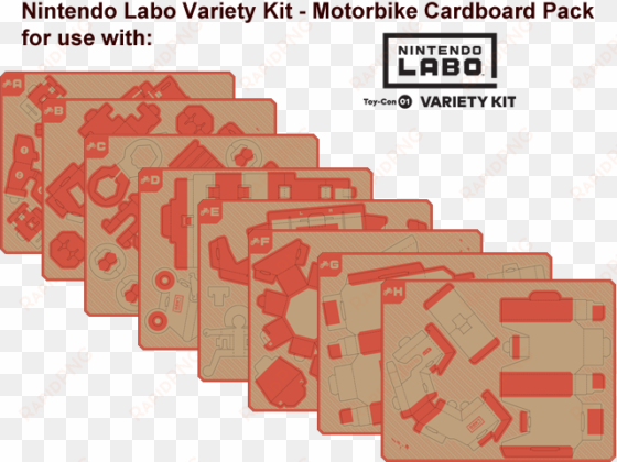 nintendo labo variety kit - nintendo labo all cardboard
