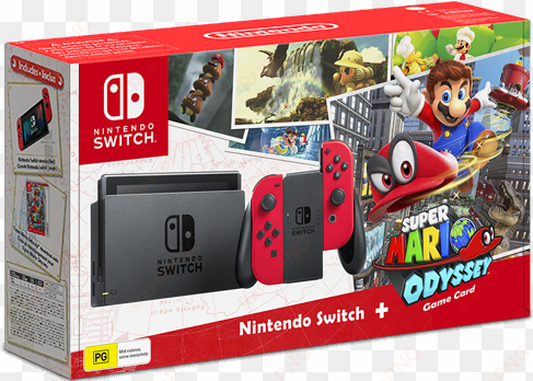 nintendo switch console super mario odyssey* - nintendo switch bundle malaysia