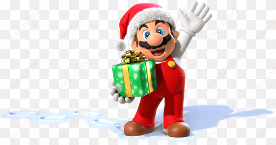 nintendo universe holiday gift guide- super mario toys - happy holidays from nintendo