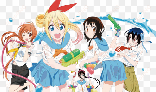 nisekoi water gun - nisekoi