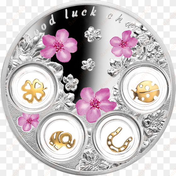 niue 2017 5$ good luck charms - silver coin
