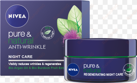 nivea pure & natural anti wrinkle - nivea visage pure & natural anti-wrinkle night