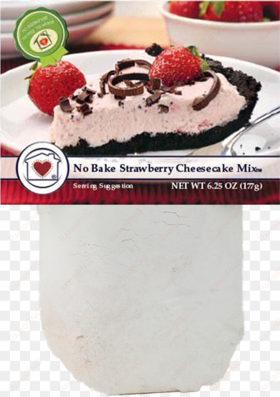 no-bake strawberry cheesecake mix - cheesecake