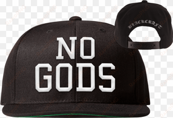 no gods - snapback hat - sinners are winners cap