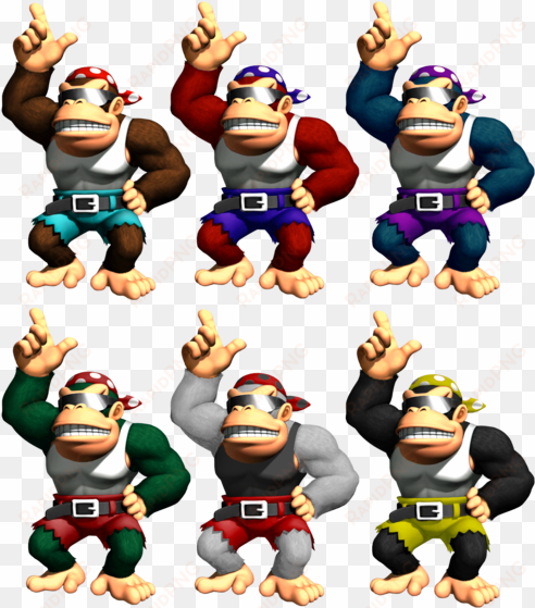 no this is not funky kong, it is merely dk stealing - ssb4 funky kong