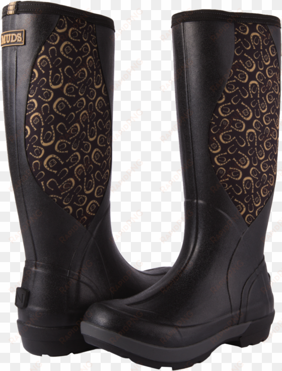 noble outfitters muds stay cool horseshoe gold - noble outfitters ladies muds horseshoe boots