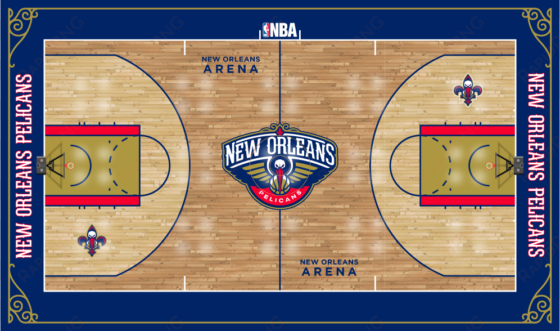 nop court - new orleans pelicans