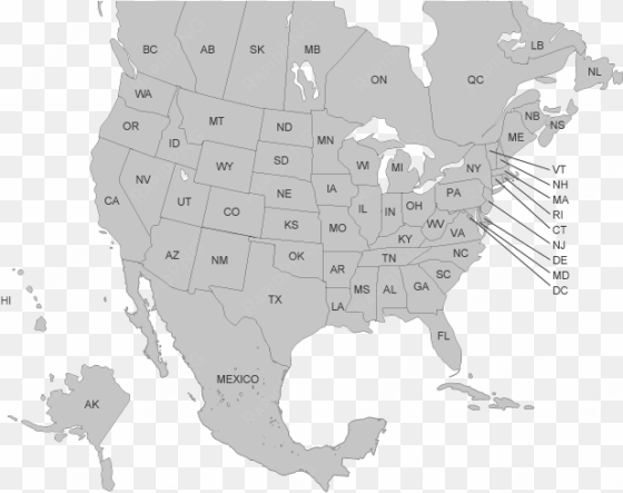 north america - barn owl habitat range map