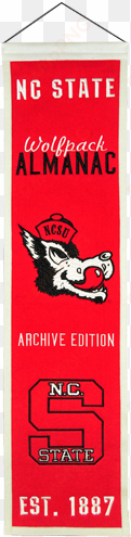 north carolina state nc state wolfpack logo evolution - college flags and banners co. nc state wolfpack 3x5