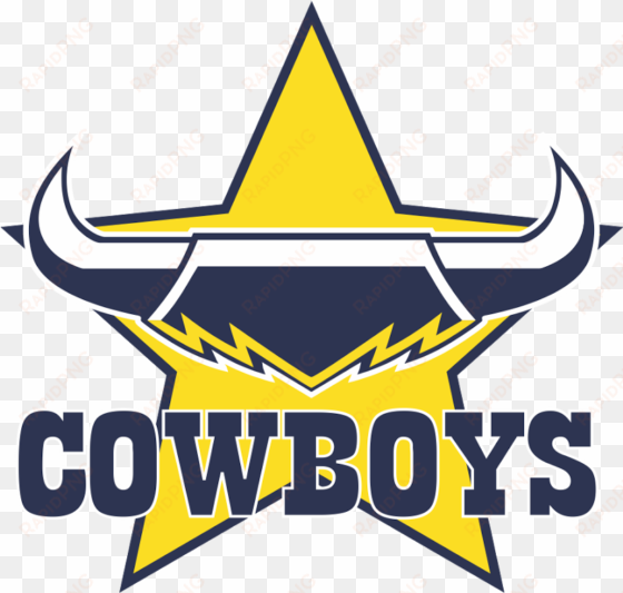 north queensland cowboys logo banner stock - north queensland cowboys logo