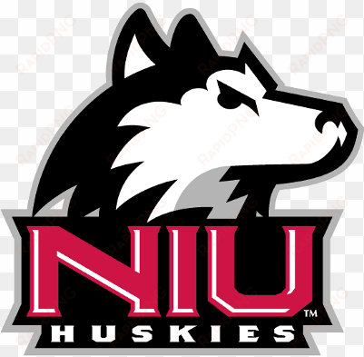 northern illinois huskies logo northern illinois huskies, - niu huskies logo