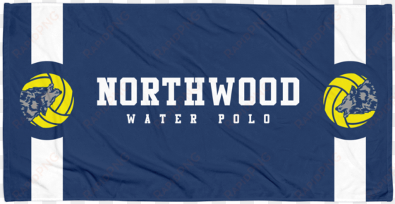northwood water polo beach towel - beach