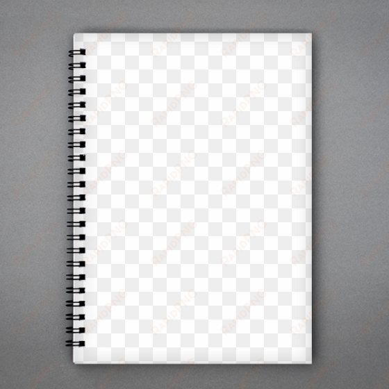 notebook mask - notebook spring border png