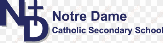 notre dame catholic secondary school logo