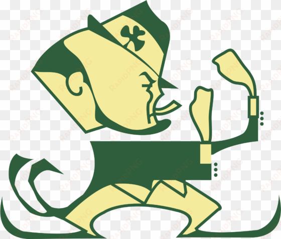 notre dame fighting irish logo png transparent - notre dame fighting irish logo png