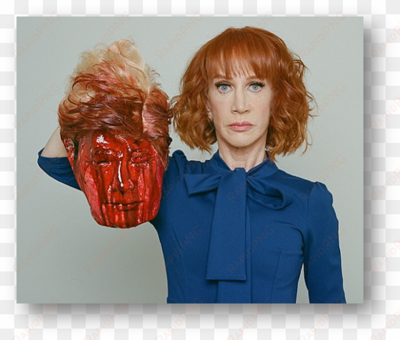 now, we have kathy lee griffin, of cnn, and her video - kathy griffin trump knife