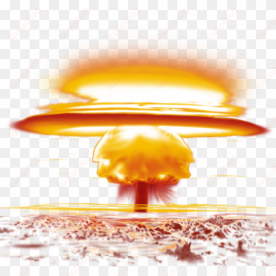 nuclear explosion transparent background