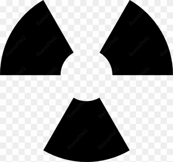 Nuke Symbol Png Graphic Royalty Free Library - Pictogramme Radioactivité transparent png image