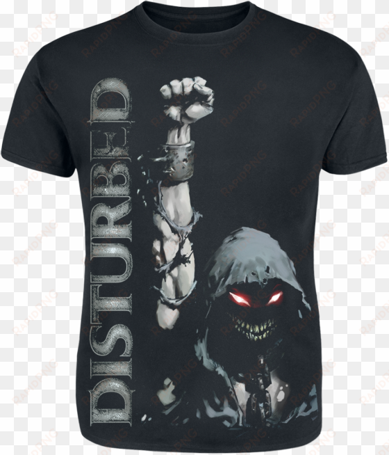 Null Up Yer Fist Black T-shirt 353871 Tbqfobg - Disturbed Band T Shirt transparent png image