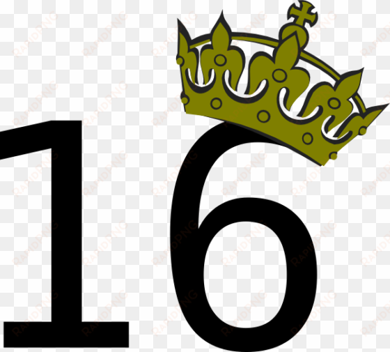 number 16 png - happy 15 birthday png