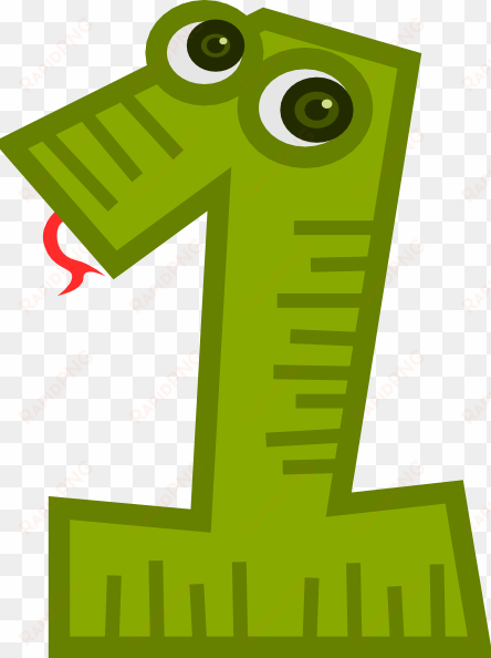 numbers 1 clip art