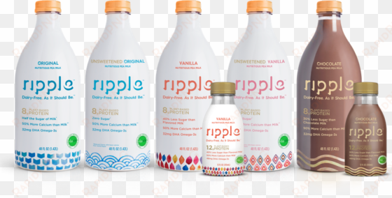 nutritious pea milk - ripple original milk - 48 fl oz bottle