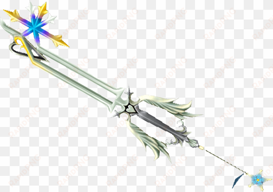 Oathkeeper Kh - Kingdom Hearts Oathkeeper Keyblade transparent png image