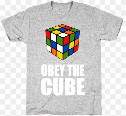 obey the cube mens t-shirt - gym buddy t shirt